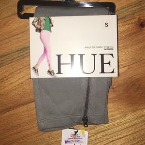 Hue Skinner Leggings Grey Size Small